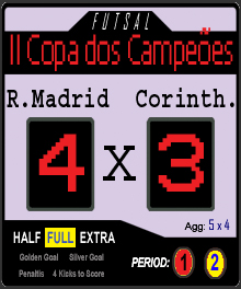 Real Madrid 4x3 Corinthians