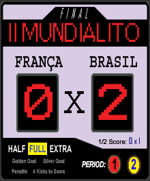 França 0x2 Brasil
