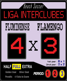 Fluminense 4x3 Flamengo