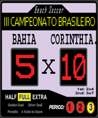 Bahia 5x10 Corinthians